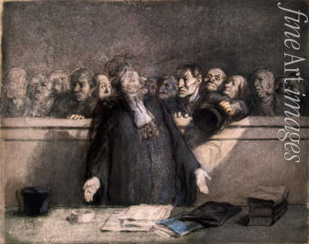 Daumier Honoré - Defense Plea