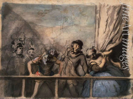 Daumier Honoré - Nebenvorstellung