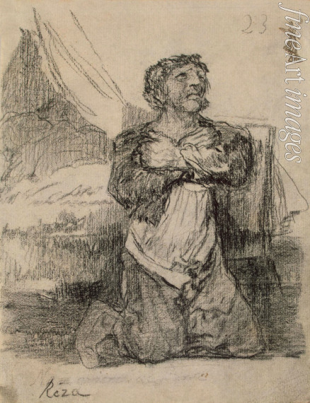 Goya Francisco de - He's Saying His Prayers