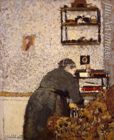 Vuillard Édouard - Alte Frau im Interieur
