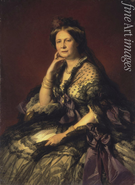 Winterhalter Franz Xavier - Prinzessin Friederike Charlotte Marie von Württemberg (1807-1873), Großfürstin Elena Pawlowna von Russland