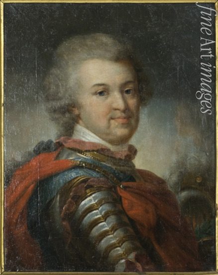 Unbekannter Künstler - Porträt von Feldmarschall Fürst Grigori Alexandrowitsch Potjomkin (1739-1791)