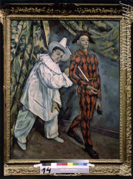 Cézanne Paul - Pierrot und Harlekin (Mardi Gras)