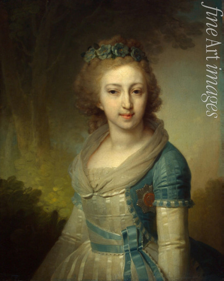 Borovikovsky Vladimir Lukich - Grand Duchess Elena Pavlovna of Russia (1784-1803), Grand Duchess of Mecklenburg-Schwerin