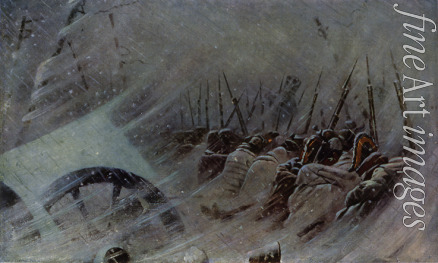 Vereshchagin Vasili Vasilyevich - The Night Rest of the Grande Armée