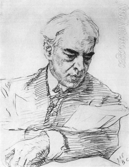 Serow Valentin Alexandrowitsch - Porträt des Regisseurs Konstantin S. Stanislawski (1863-1938)