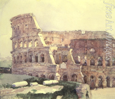 Surikov Vasili Ivanovich - The Colosseum in Rome