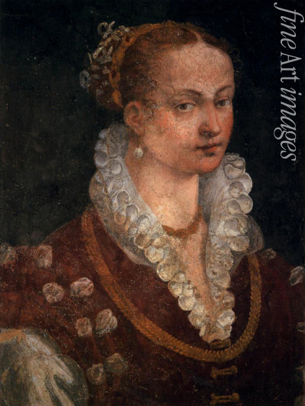 Allori Alessandro - Porträt von Bianca Capello, Großherzogin der Toskana