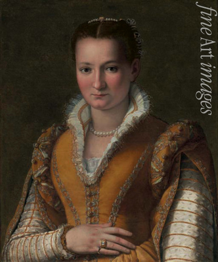 Allori Alessandro - Porträt von Bianca Capello, Großherzogin der Toskana