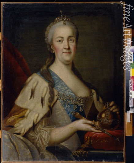 Sablukov Ivan Semyonovich - Portrait of Empress Catherine II (1729-1796)