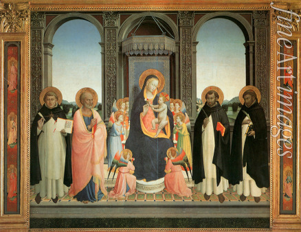 Angelico Fra Giovanni da Fiesole - Fiesole Triptych