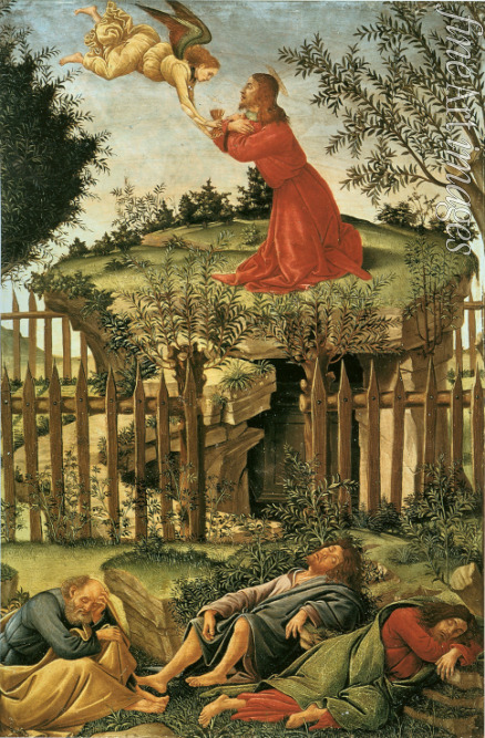Botticelli Sandro - The Agony in the Garden