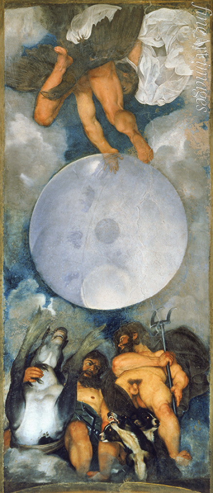 Caravaggio Michelangelo - Jupiter, Neptun und Pluto