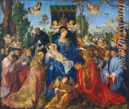 Dürer Albrecht - The Feast of the Rose Garlands