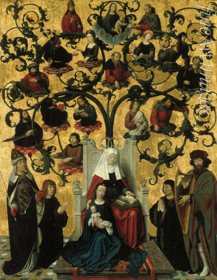 David Gerard - Der Stammbaum der heiligen Anna