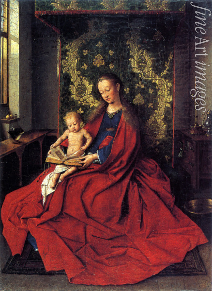 Eyck Jan van - Madonna mit dem lesenden Kinde