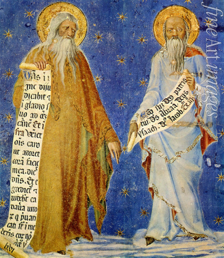 Giovannetti Matteo - Die Propheten Jesaja und Moses (Detail)
