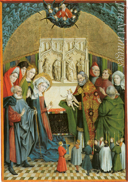 Koerbecke Johann - The Presentation of Jesus at the Temple