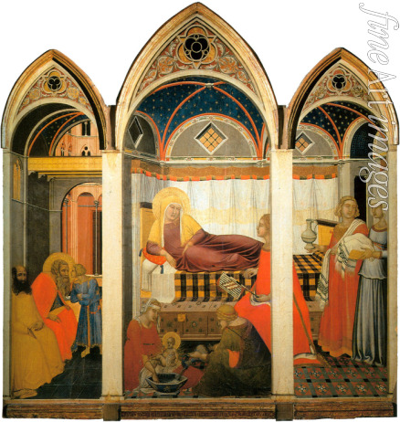 Lorenzetti Pietro - The Birth of the Virgin