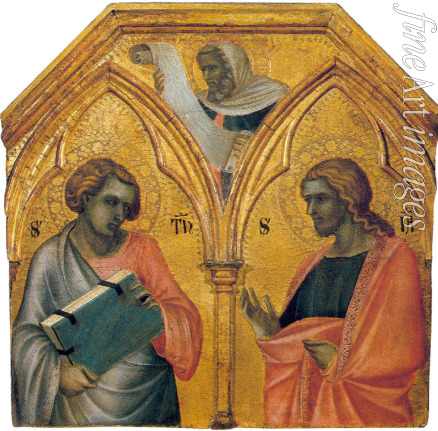 Lorenzetti Pietro - Saint Thomas and Saint James the Less (Predella panel)