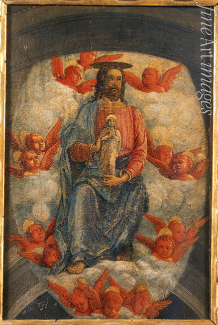 Mantegna Andrea - Christus die Seele Mariä aufnehmend