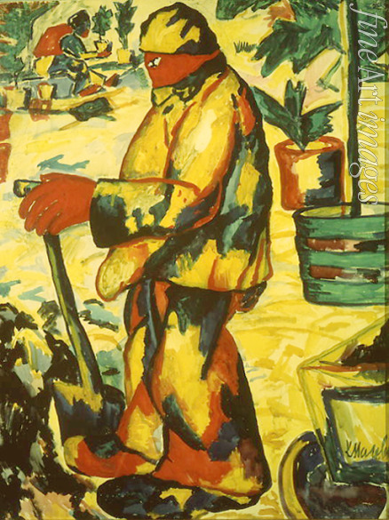 Malevich Kasimir Severinovich - A Gardener