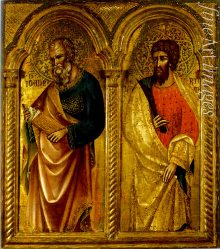 Veneziano Paolo - Apostles Saint James and Saint Bartholomew