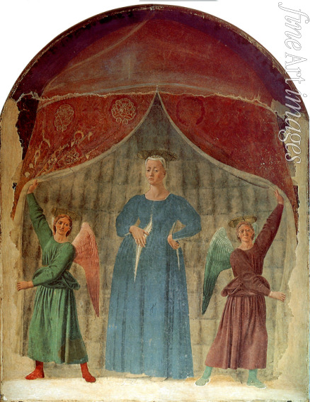 Piero della Francesca - Madonna del Parto (Madonna der Geburt)