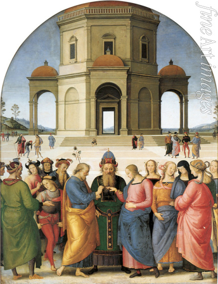 Perugino - Mariä Verlobung mit Josef