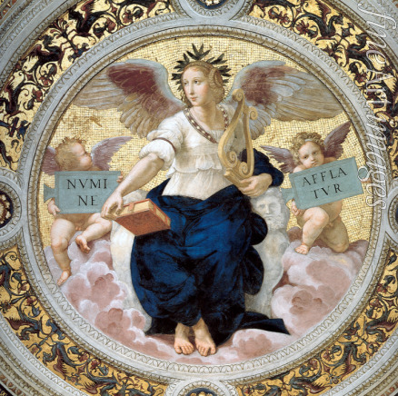Raphael (Raffaello Sanzio da Urbino) - The Poetry. Stanza della Segnatura