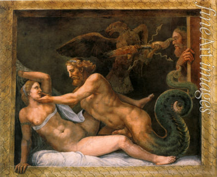 Romano Giulio - Jupiter and Olympia