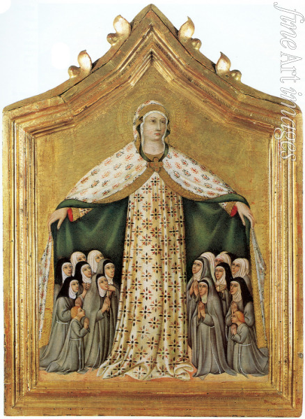 Sano di Pietro - Madonna della Misericordia (Madonna of Mercy)