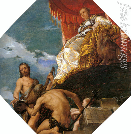 Veronese Paolo - Venus mit Herkules und Neptun