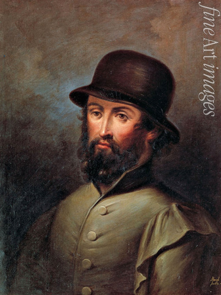 Unbekannter Künstler - Porträt des Dichters Lope de Rueda (1510-1565)