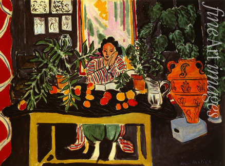 Matisse Henri - Interieur mit etruskischer Vase