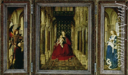 Eyck Jan van - Der Dresdner Marienaltar (Triptychon)