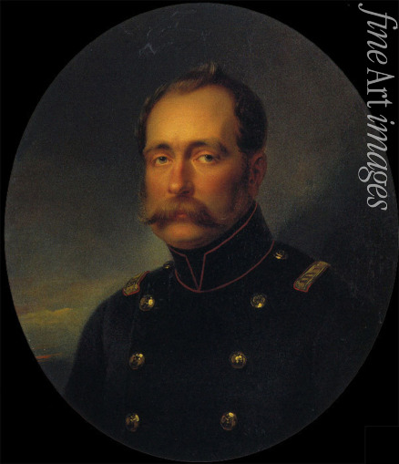 Kramskoi Ivan Nikolayevich - Portrait of Grand Duke Michael Pavlovich of Russia (1798-1849)