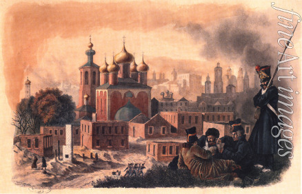 Faber du Faur Christian Wilhelm von - Moskau am 8. Oktober 1812
