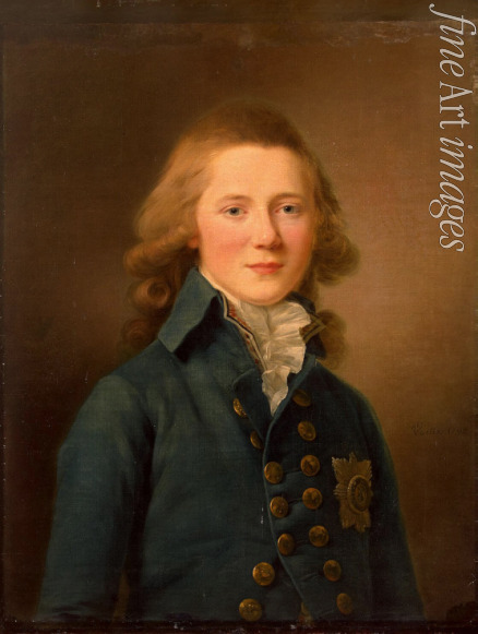 Voille Jean Louis - Porträt des Großfürsten Alexander Pawlowitsch von Russland (1777-1825)