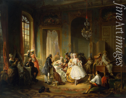 Wauters Constant - Actors Before a Performance