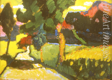 Kandinsky Wassily Vasilyevich - Summer landscape