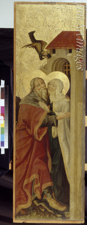 Austrian master - Meeting of Saints Joachim and Anne at the Golden Gate