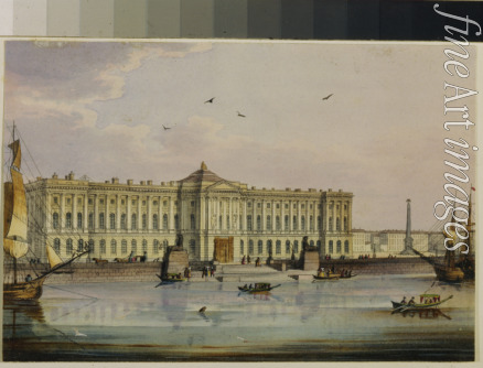 Anonymous - The Imperial Academy of Arts in Saint Petersburg (Album of Marie Taglioni)