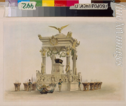 Arnout Louis Jules - Der Sarg mit dem Leichnam Napoleons im Pariser Invalidendom