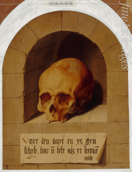 Bruyn Bartholomaeus (Barthel) the Elder - Skull in a Niche