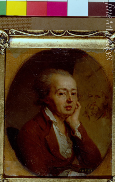 Borovikovsky Vladimir Lukich - Portrait of the artist Dimitri Levitsky (1735-1822)