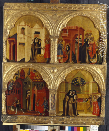 Venetian master - Scenes from the Life of the Saint Juliana