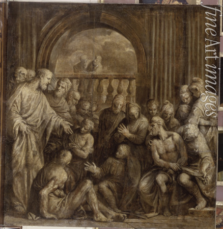 Veronese Paolo - Die Auferweckung des Lazarus