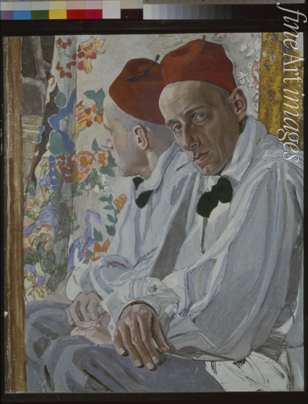 Golovin Alexander Yakovlevich - Portrait of the stage producer Vsevolod Meyerhold (1874-1940)