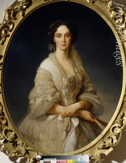 Goravsky Apolinari Gilyarievich - Portrait of Maria Alexandrovna (1824-1880), Empress of Russia